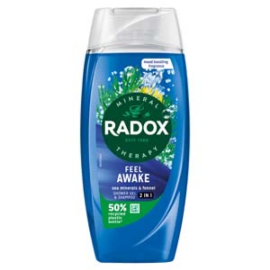 Picture of Radox Shower Gel Feel AWAKE 225ml x6